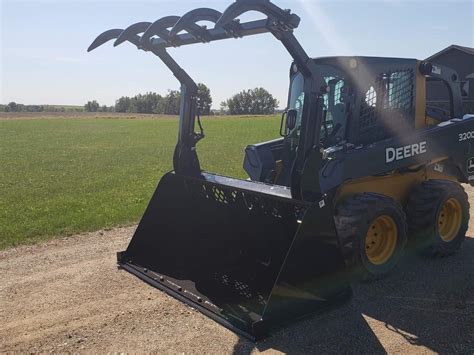 jenkins skid steer grapple|aftermarket skid steer attachments.